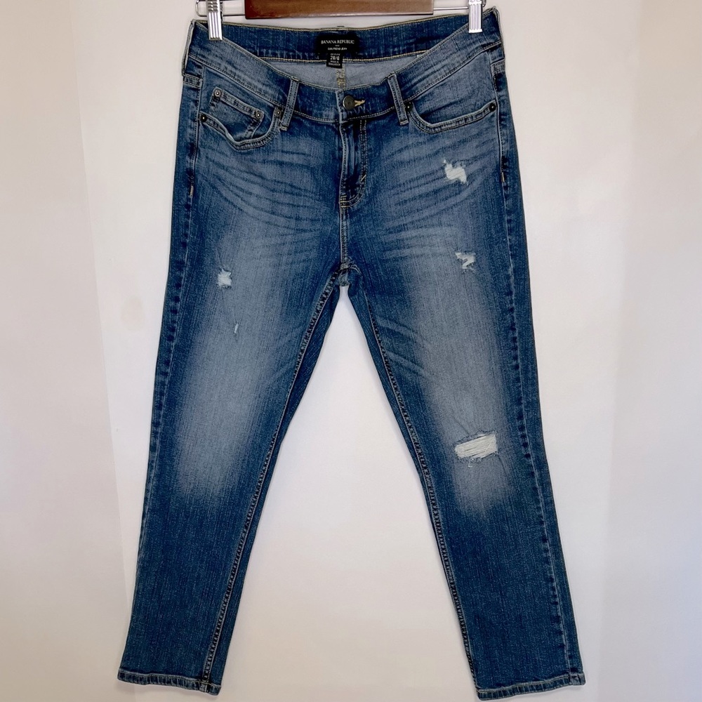 Banana Republic Girl Friend Petite Denim Jean
